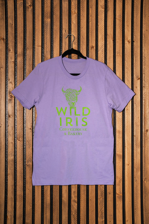 Wild Iris Coffeehouse Original Bison Design _ Unisex T-Shirt