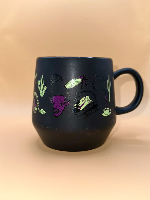 Wild Iris + Arizona 16 oz Coffee Ceramic Cups