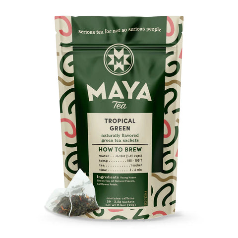 Tropical Green Tea Sachets