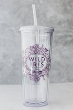 Wild Iris 20oz Acrylic Water Tumbler