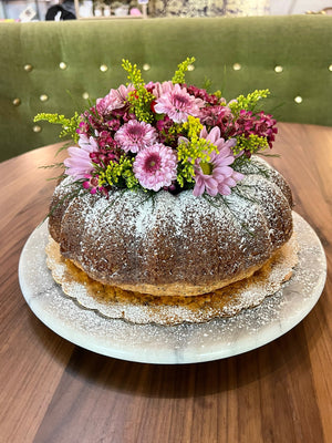 Mother's Day Beautiful Bouquet & Bundt Cake